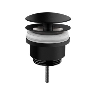 Vitra Basin Waste Set - Matt Black [4514836Matt Black]