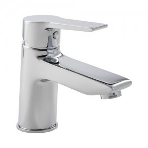 Pegler Tempest Mini Monobloc Basin Mixer with sprung plug waste [4K5002]