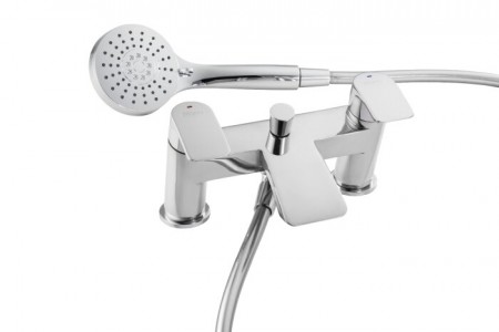 Pegler Waterfall Bath Shower Mixer Low Pressure 0.1 - 0.3 bar - Chrome [4K7005]