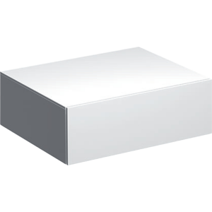 Geberit 500507011 Xeno2 580mm Side Cabinet with One Drawer - White