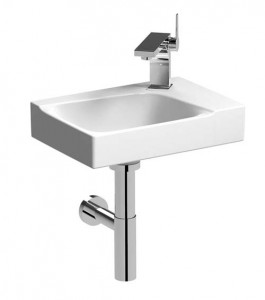 Geberit Xeno2 Hand Basin 40cm One right hand tap hole - White [500529011]