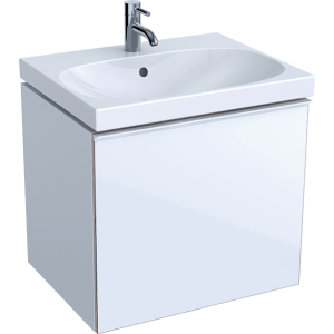 Geberit 500609012 Acanto 595mm Vanity Unit with Drawer - White