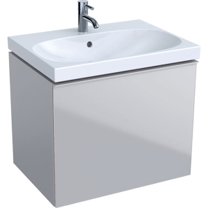 Geberit 500610JL2 Acanto 640mm Vanity Unit with Drawer - Sand (Basin & Brassware NOT Included)