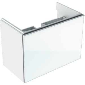 Geberit 500615012 Acanto Compact 740mm Vanity Unit with Drawer - White