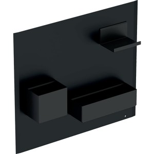 Geberit Furniture Magnetic Wall and Smart Storage - Matt Black [500649161]