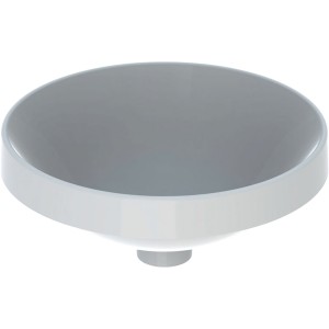 Geberit VariForm Round Countertop 40cm dia No tap hole no overflow - White [500702012]