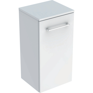 Geberit 501272001 Square S Low Cabinet with One Door - White