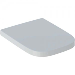 Geberit Selnova Square - Soft Close Toilet Seat - White [501557011]