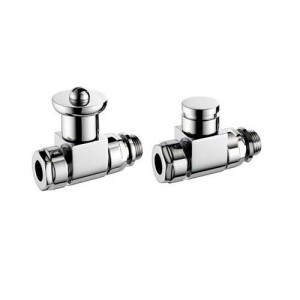 Pegler 632309 Terrier Radiator Valve Ultra Modern Straight Chrome