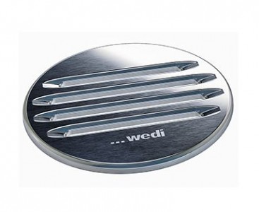 Wedi 676800038 Fino 2.2 Circular Drain Grate Stainless Steel Grid (Circular Drain Grate Only)