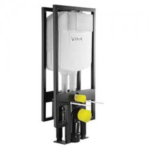 Vitra 8cm WC Frame 112cm Twin Cistern - 2.5/4 [748585002]