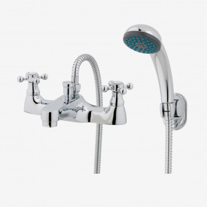 Eastbrook 79.0025 Stenhouse Standard Bath Shower Mixer BSM including kit Chrome