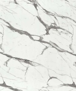 Nuance Postformed Panel - 1200 x 2420h x 11mm Calacatta Statuario - Glaze [813659]