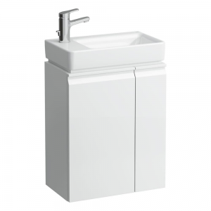 Laufen 830010954801 Pro S Vanity Unit - 1x Left Hinged Door & Right Open Sided 470x275x605mm Graphite (Vanity Unit Only - Basin NOT Included)