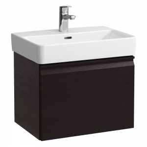 Laufen 830220954231 Pro S Vanity Unit for Compact Basin - 1x Drawer & 1x Interior Drawer 510x372x397mm Wenge (Vanity Unit Only - Basin NOT Included)