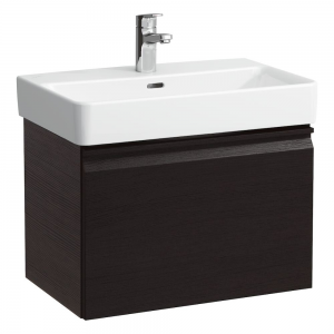 Laufen 830320954231 Pro S Vanity Unit for Compact Basin - 1x Drawer & 1x Interior Drawer 372x550x397mm Wenge (Vanity Unit Only - Basin NOT Included)