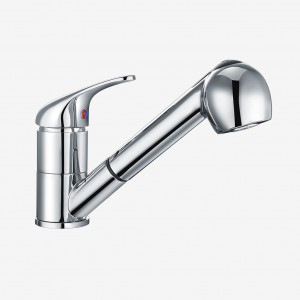 Eastbrook 93.0024 Kitchen Mono Sink Mixer with pull out rinser Chrome