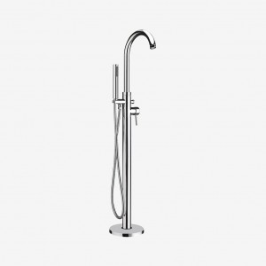 Eastbrook 93.0112 Tee Floor Standing Manual Mono Bath Shower Mixer BSM Chrome