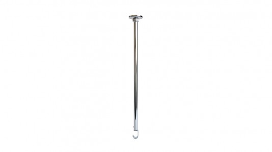 Inda Hotellerie Shower Rail Support Arm 60cm - Chrome [A01470CR]