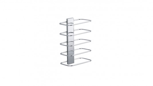 Inda Hotellerie Towel Rack 16 x 26h x 12cm - Chrome [A0467NCR]