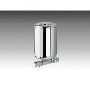 Inda Hotellerie Liquid Soap Dispenser 8 x 16h x 11cm - Chrome  [A05670CR]