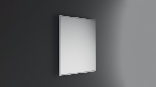 Inda Fast Block Mirror Rectangular Matt Edge 45 x 60h cm [A0772C]