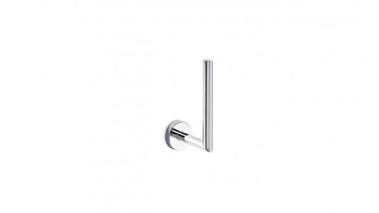 Inda Gealuna Spare Toilet Roll Holder 5 x 18 x 9cm - Chrome [A10280CR]