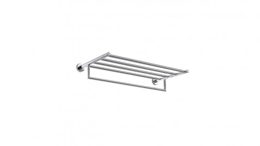 Inda Gealuna Towel Rack 65 x 12 x 29cm - Chrome [A10680CR]