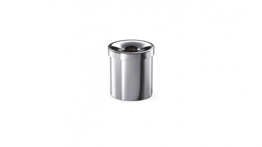 Inda Hotellerie Waste Bin 25h x 22cm dia. - Chrome [A13010AL]