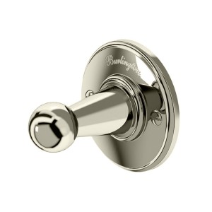 Burlington A14NKL Single Robe Hook Nickel