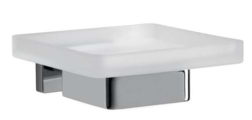 Inda Lea Soap Dish 12 x 5h x 14cm - Chrome [A18110CR21]