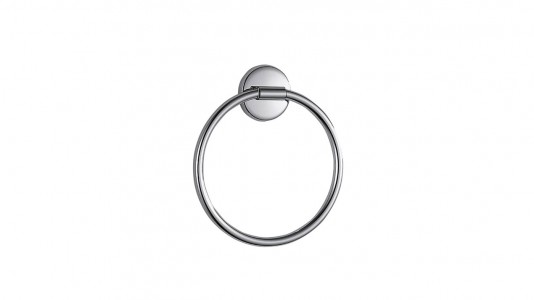 Inda Colorella Towel Ring 19 x 21h x 3cm - Chrome [A2316TCR]