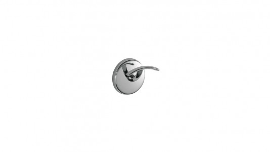 Inda Colorella Robe Hook 6 x 7cm dia. - Chrome [A23210CR]