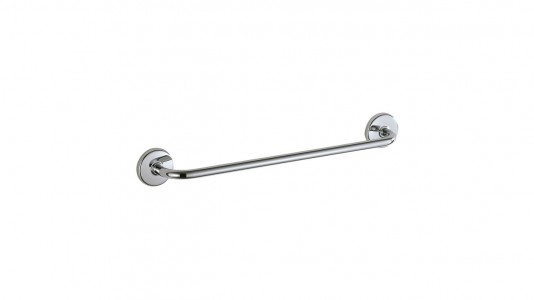 Inda Colorella Towel Rail 37 x 7h x 8cm - Chrome [A2390ACR]