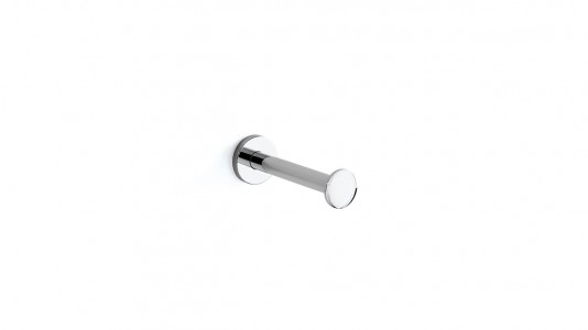 Inda One Spare Toilet Roll Holder 4.5 x 13cm - Chrome [A24280CR]