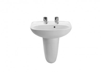 ROCA Laura Washbasin (45cm - Two Tap Hole) A325315000