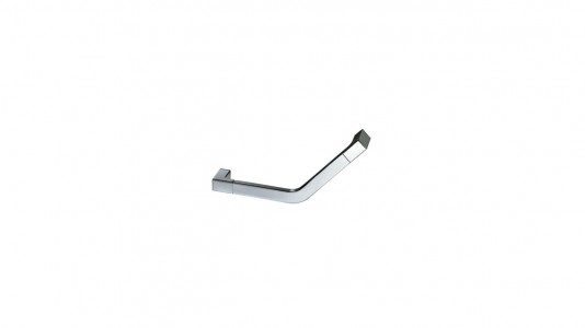 Inda Logic Cranked Grab Bar 37 x 17h x 5cm - Chrome [A33920CR]