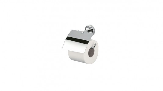 Inda Forum Toilet Roll Holder 15 x 14h x 6cm - Chrome [A36260CR]