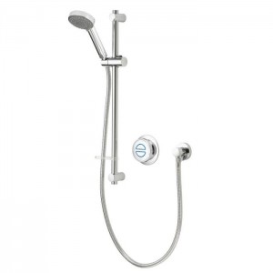 Aqualisa QZD.A2.BV.20 Quartz Classic Smart Digital Concealed Shower with Adjustable Head (Gravity Pumped)