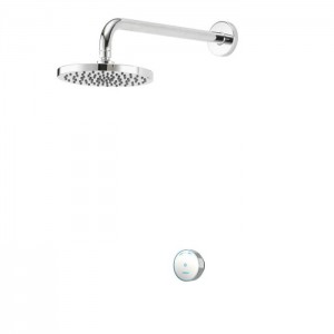 Aqualisa QZSB.A2.BR.20 Quartz Blue Smart Digital Concealed Shower/Wall Fixed Head (Gravity Pumped)