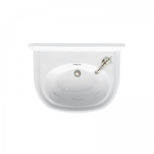 Burlington ARC5001THRH Arcade Cloakroom Basin 500 x 400mm 1 Right Hand Taphole (Brassware NOT Included)