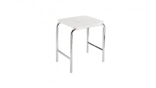 Inda Hotellerie Stool 35 x 46h x 33cm - Matt Black Seat [AV375BNE]