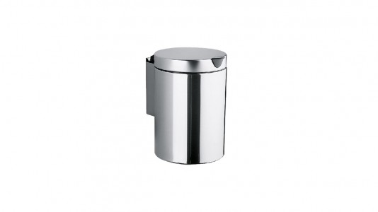 Inda Hotellerie Wall Mounted Waste Bin 17 x 25h x 23cm. 3 litres [AV602SAL]