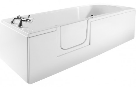 Easy Access 1690x690x550mm 0TH Bath (LH) [PLUM2881]