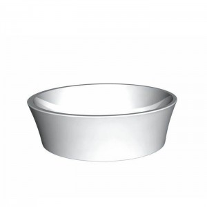 BC Designs BAB120PG Delicata Basin 450 x 450mm No Tapholes Powder Grey