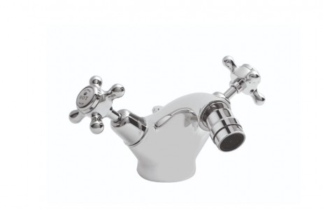 BC Designs Victrion Lever Bidet Mixer Tap (1 Taphole) Chrome [CTB035]