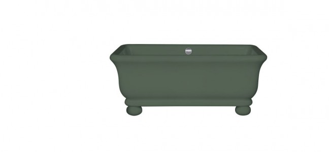 BC Designs Bun Feet (For Senator Bath) 120mm(H) Khaki Green [BAB047KG]