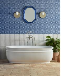 BC Designs Aston Bath 1720 x 830mm (Waste NOT Included) Silk Matt White [BAB058]