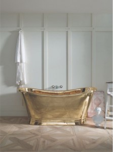 BC Designs Boat Bath 1700 x 725mm (Waste NOT Included) Brass [BAC032]
