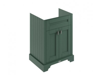 BC Designs Victrion Vanity Unit with 2 Doors 620 x 470mm Forest Green [BCF600FG]